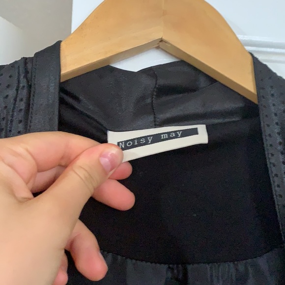 Noisy May Faux Leather Jacket - Picture 2 of 4